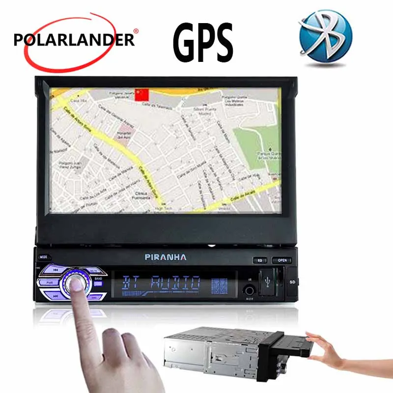 7" 1 DIN GPS Touch Screen Car Radio+8gTF Bluetooth Touch Screen Mirror Link MP5 AUX Car Stereo
7" 1 DIN GPS Touch Screen Car Radio+8gTF Bluetooth Touch Screen Mirror Link MP5 AUX Car Stereo