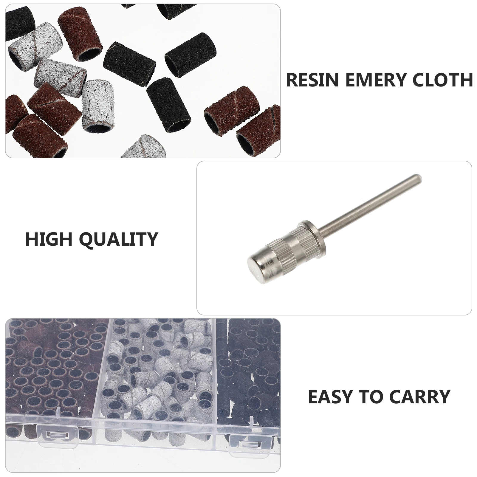 210Pcs Professional Nail Drill Sanding Bands High Strength Emery Cloth Sanding Bits for Nail Surface Polishing and Smoothing
210Pcs Professional Nail Drill Sanding Bands High Strength Emery Cloth Sanding Bits for Nail Surface Polishing and Smoothing