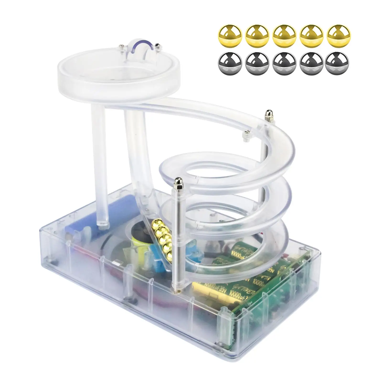 Perpetual Motion Device Desktop Decoration Toys Creative Stable Drive Science Physics Gadget Desk Toy for Office Home Kids Gift
Perpetual Motion Device Desktop Decoration Toys Creative Stable Drive Science Physics Gadget Desk Toy for Office Home Kids Gift