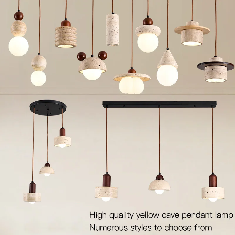 Nordic Wabi Sabi Style Homestay Hotel Bedside Small Chandelier Restaurant Bar Table Lamp Modern Yellow Cave Stone Pendant Light
Nordic Wabi Sabi Style Homestay Hotel Bedside Small Chandelier Restaurant Bar Table Lamp Modern Yellow Cave Stone Pendant Light