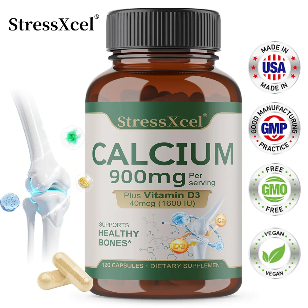 Calcium+Vitamin D3 for Best Absorption-Supports Immune Health,Bones & Teeth,Support Cardiovascular Health,Improve Sleep Quality
Calcium+Vitamin D3 for Best Absorption-Supports Immune Health,Bones & Teeth,Support Cardiovascular Health,Improve Sleep Quality