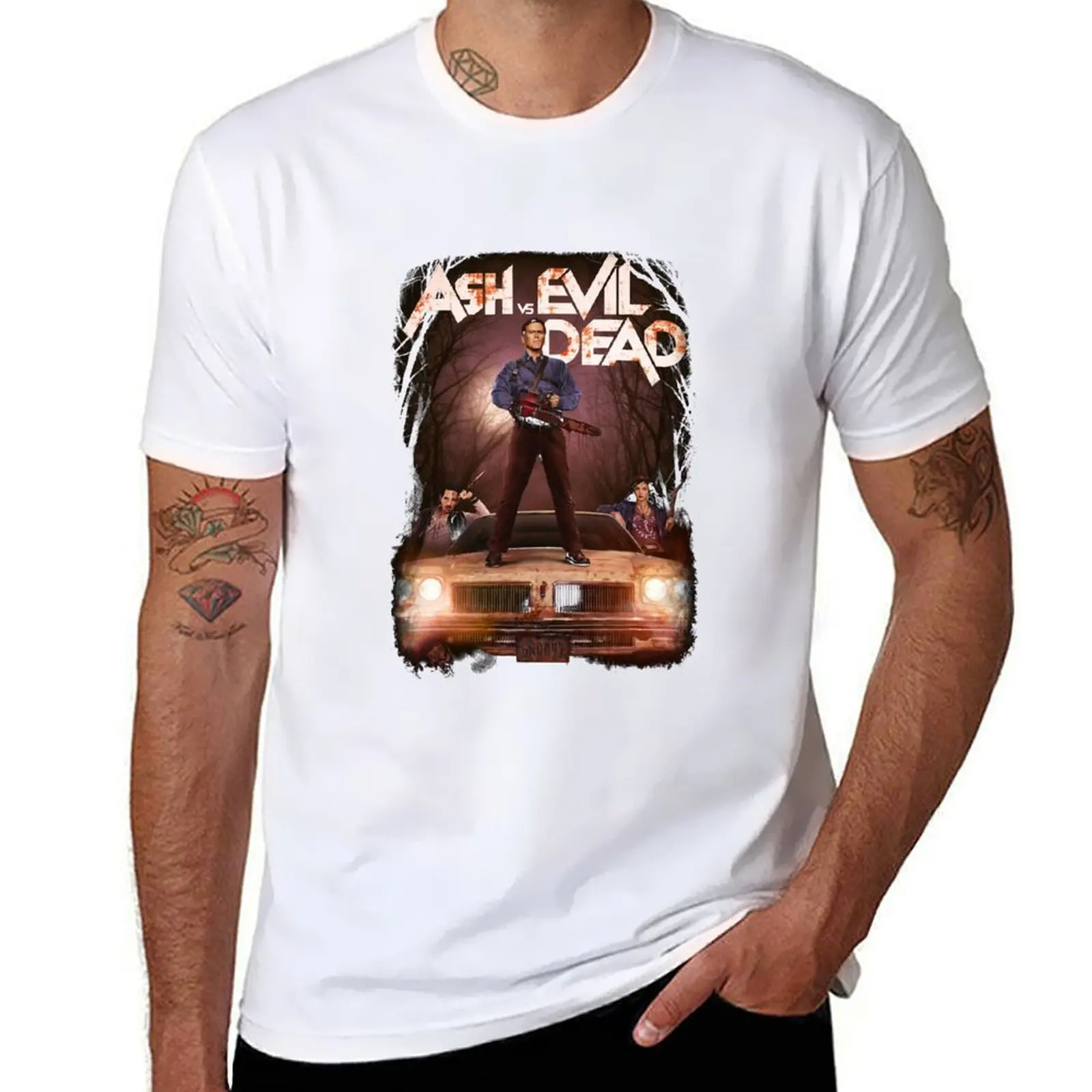 Ash Vs Evil Dead dead T-Shirt t shirts for man slim fit cotton t shirts high quality T-Shirt
Ash Vs Evil Dead dead T-Shirt t shirts for man slim fit cotton t shirts high quality T-Shirt
