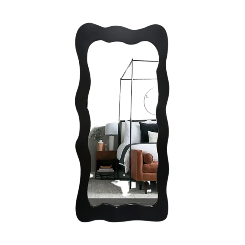 Mirror Bathroom Art Irregular Standing Black Framerec Tangular Large Floor Full Length Hallway Mirror Koreane Spejodorm Decor
Mirror Bathroom Art Irregular Standing Black Framerec Tangular Large Floor Full Length Hallway Mirror Koreane Spejodorm Decor