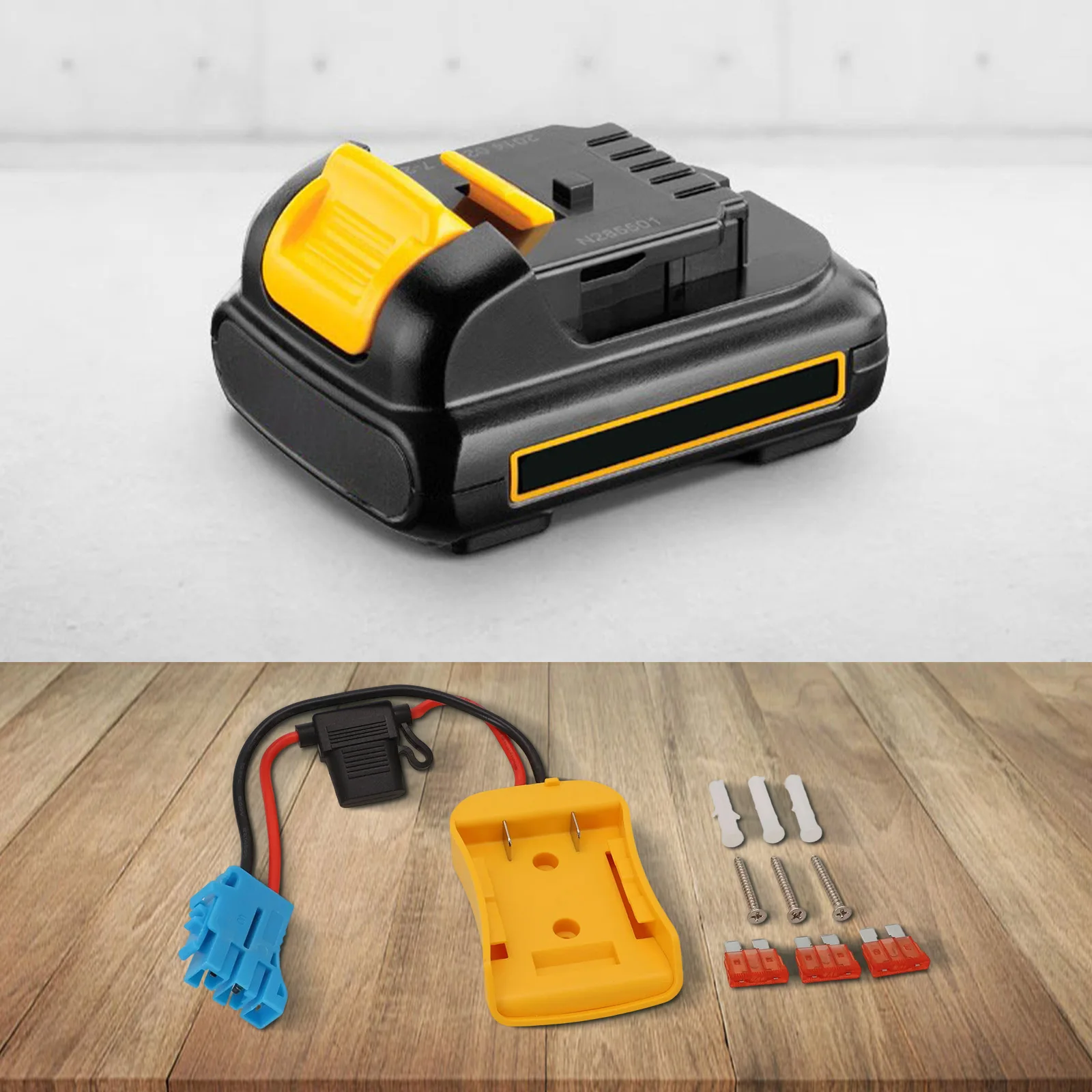 Wire Harness Connector Battery Adapter Standard Toy Usage 12AWG Wire Drywall Anchors Easy To Install For Lithium Batteries
Wire Harness Connector Battery Adapter Standard Toy Usage 12AWG Wire Drywall Anchors Easy To Install For Lithium Batteries