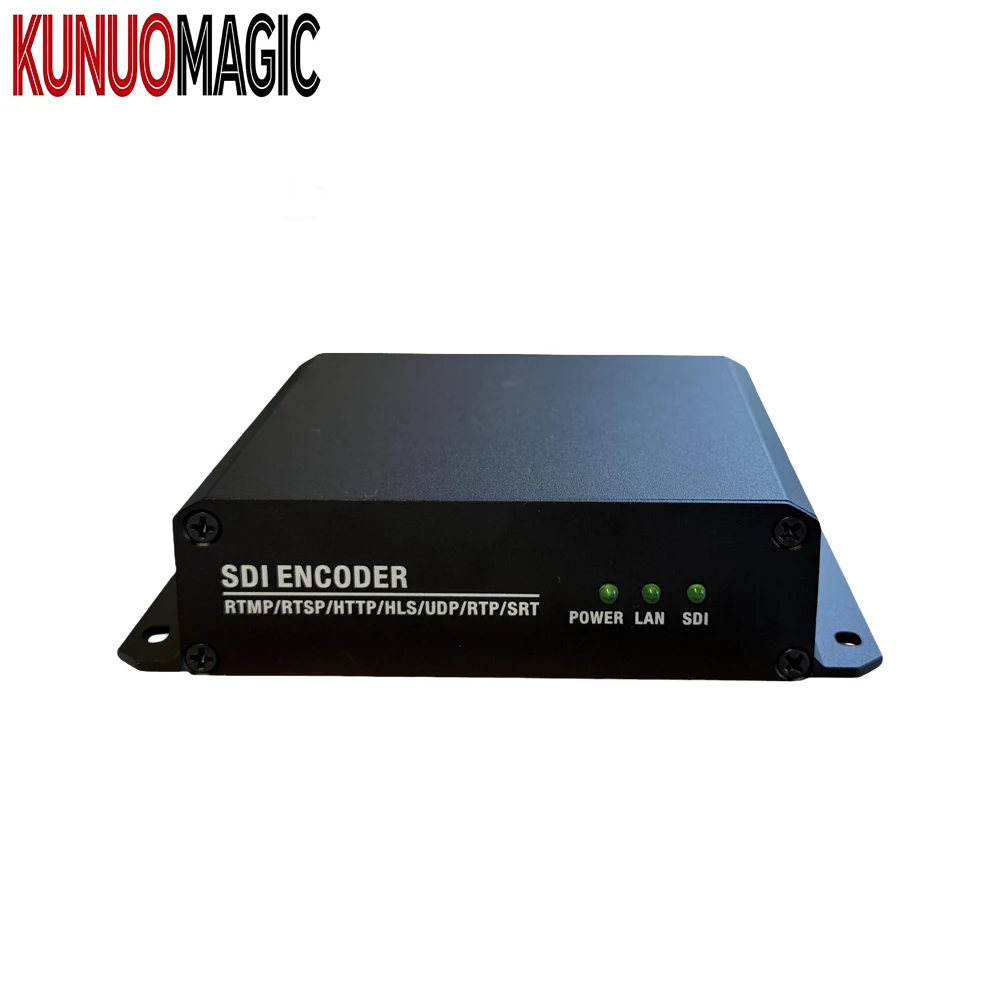 KUNUOMAGIC H265 HEVC H264 SDI to IP HD Streaming Encoder with AAC Audio and 1080P Resolution
KUNUOMAGIC H265 HEVC H264 SDI to IP HD Streaming Encoder with AAC Audio and 1080P Resolution