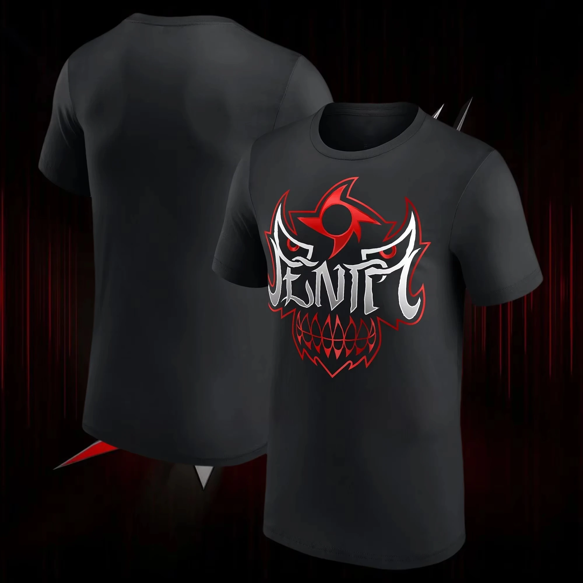 Черная футболка с логотипом Penta, футболка World Wrestling Entertainment WWE, хлопковые топы, футболка, одежда больших размеров, мужская и женская футболка
Черная футболка с логотипом Penta, футболка World Wrestling Entertainment WWE, хлопковые топы, футболка, одежда больших размеров, мужская и женская футболка