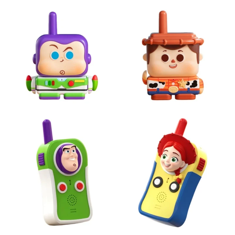In Stock Toy Story 5 Walkie Talkies Buzz Lightyear Woody Jessie 2 Way Radio Social Interactive Electronic Friend Birthday Gifts
In Stock Toy Story 5 Walkie Talkies Buzz Lightyear Woody Jessie 2 Way Radio Social Interactive Electronic Friend Birthday Gifts