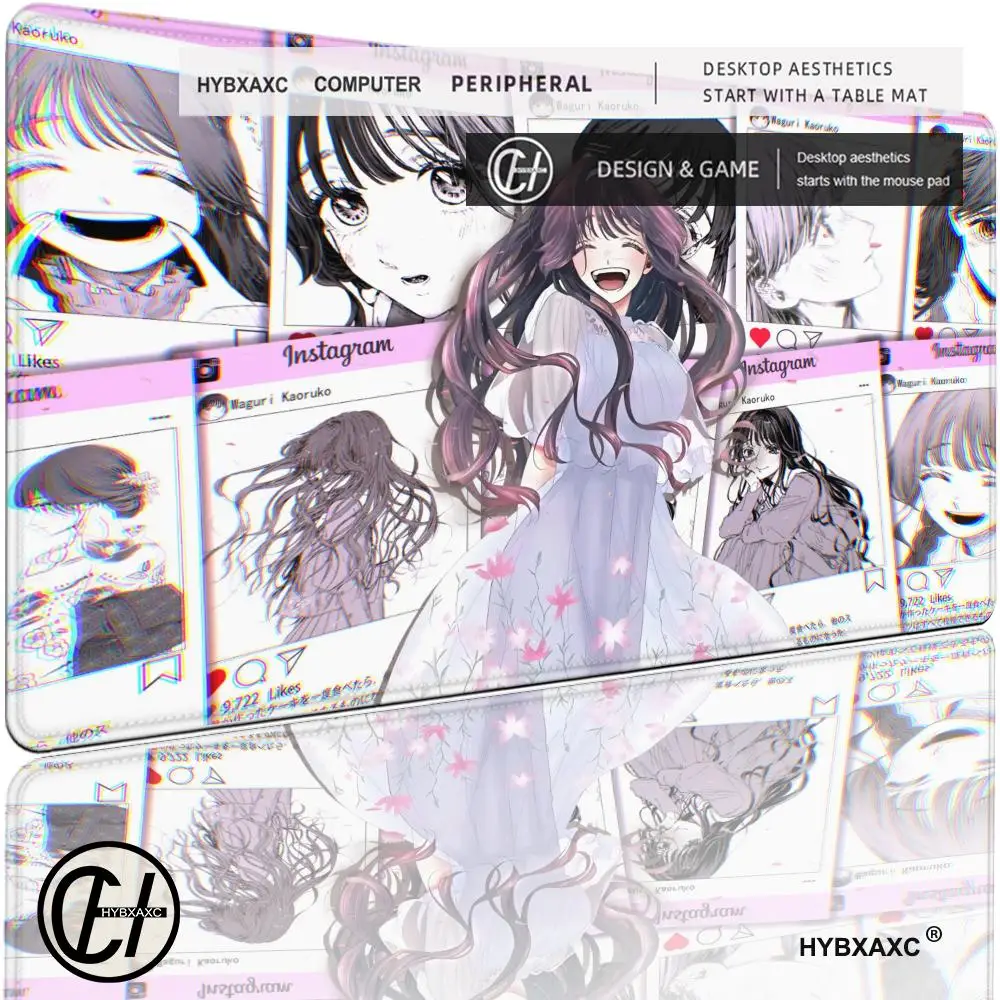 New Anime The Fragrant Flower Blooms with Dignity Mouse Pad Cute Kawaii Girl Kaoruko Waguri Desk Mat HD Print Gamer HYBXAXC
New Anime The Fragrant Flower Blooms with Dignity Mouse Pad Cute Kawaii Girl Kaoruko Waguri Desk Mat HD Print Gamer HYBXAXC