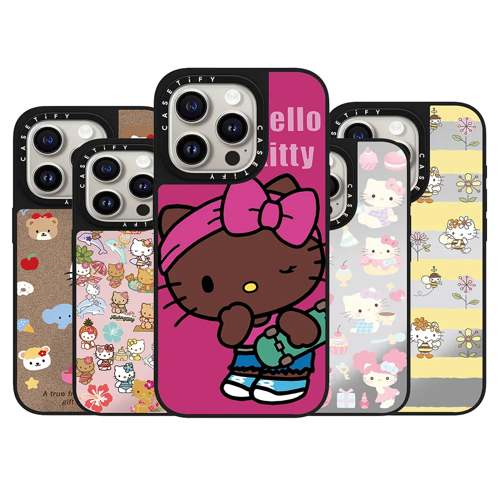 CASETiFY Co-branded HelloKitty Cartoon Phone Case for IPhone Air 13 15 14 16 17 Pro Max 15 14 Plus Magnetic Protective Cover
CASETiFY Co-branded HelloKitty Cartoon Phone Case for IPhone Air 13 15 14 16 17 Pro Max 15 14 Plus Magnetic Protective Cover
