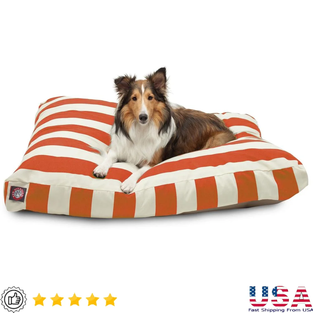 Vertical Stripe Shredded Memory Foam Dog Bed Removable Washable Cover Water Resistant Denier Base Comfortable Support Large Size
Vertical Stripe Shredded Memory Foam Dog Bed Removable Washable Cover Water Resistant Denier Base Comfortable Support Large Size