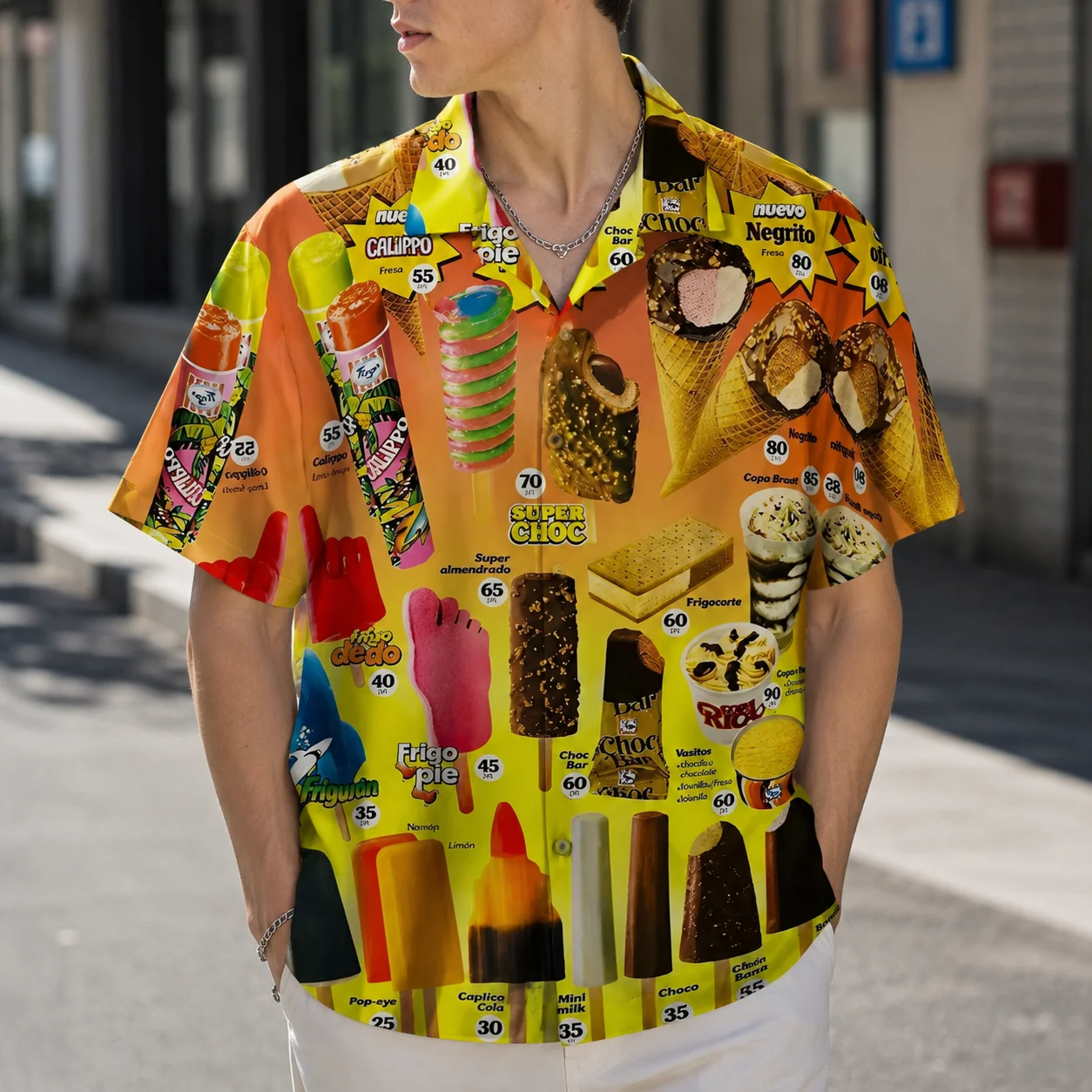 2025 Cold Ice Cream Hawaii Shirt Unisex 3D Printed Funny Popsicle Aloha Summer Short Sleeve Beach Blouse Tops
2025 Cold Ice Cream Hawaii Shirt Unisex 3D Printed Funny Popsicle Aloha Summer Short Sleeve Beach Blouse Tops