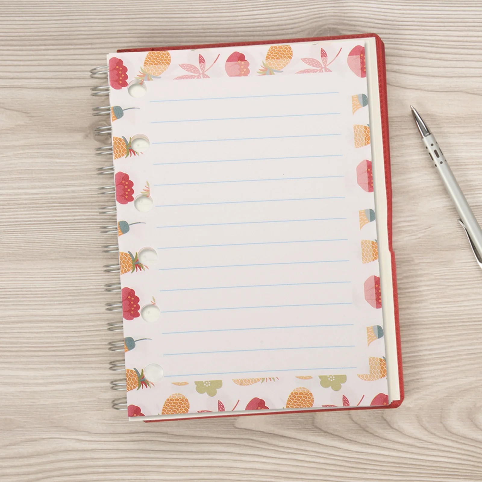 3 pcs A7 Size Loose-Leaf Paper 6 Hole Colorful Refill Pages Simple Notebook Sheets For School Home Office Study Planning Gift
3 pcs A7 Size Loose-Leaf Paper 6 Hole Colorful Refill Pages Simple Notebook Sheets For School Home Office Study Planning Gift