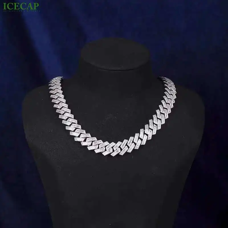 Hip Hop Jewelry Vvs Moissanite Diamond 14mm Iced Out Cuban Link Necklace Custom Cuban Link Chain Hip Hop Necklace
Hip Hop Jewelry Vvs Moissanite Diamond 14mm Iced Out Cuban Link Necklace Custom Cuban Link Chain Hip Hop Necklace