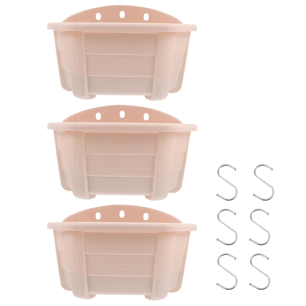 Wall Mounted Semi circle Flower Pot Hanging Storage Plastic Garden Planter Balcony Basket Durable Rust Proof Decor Balcony
Wall Mounted Semi circle Flower Pot Hanging Storage Plastic Garden Planter Balcony Basket Durable Rust Proof Decor Balcony