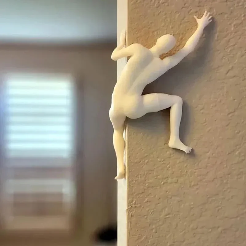 Unique Climber Sculpture Wall Decor Home Figurines & Miniatures For Living Room Decoration Resin Creative Figurine
Unique Climber Sculpture Wall Decor Home Figurines & Miniatures For Living Room Decoration Resin Creative Figurine
