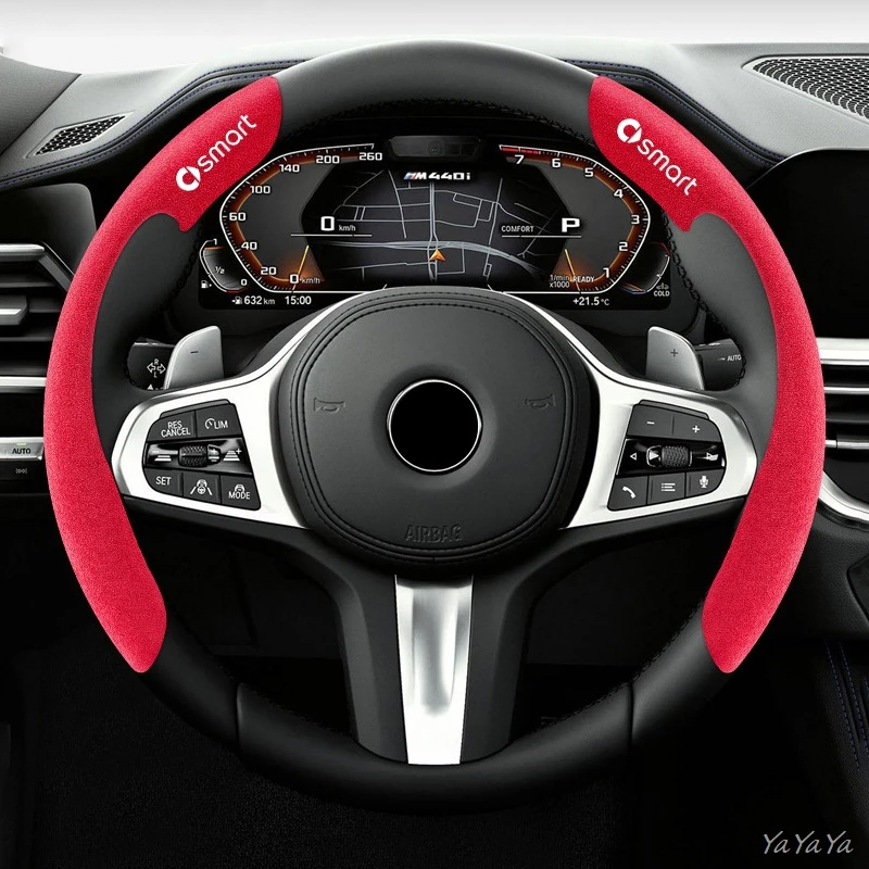 2Pc Universal Car Styling Suede Leather Steering Wheel Cover For Smart Fortwo Forfour 450 451 452 453 454 Roadster Accessories
2Pc Universal Car Styling Suede Leather Steering Wheel Cover For Smart Fortwo Forfour 450 451 452 453 454 Roadster Accessories