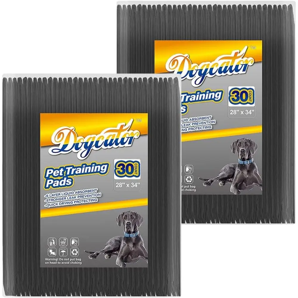 Extra Large Charcoal XL Dog Training Pads, 28x34, Odor Absorbing Puppy Pads
Extra Large Charcoal XL Dog Training Pads, 28x34, Odor Absorbing Puppy Pads