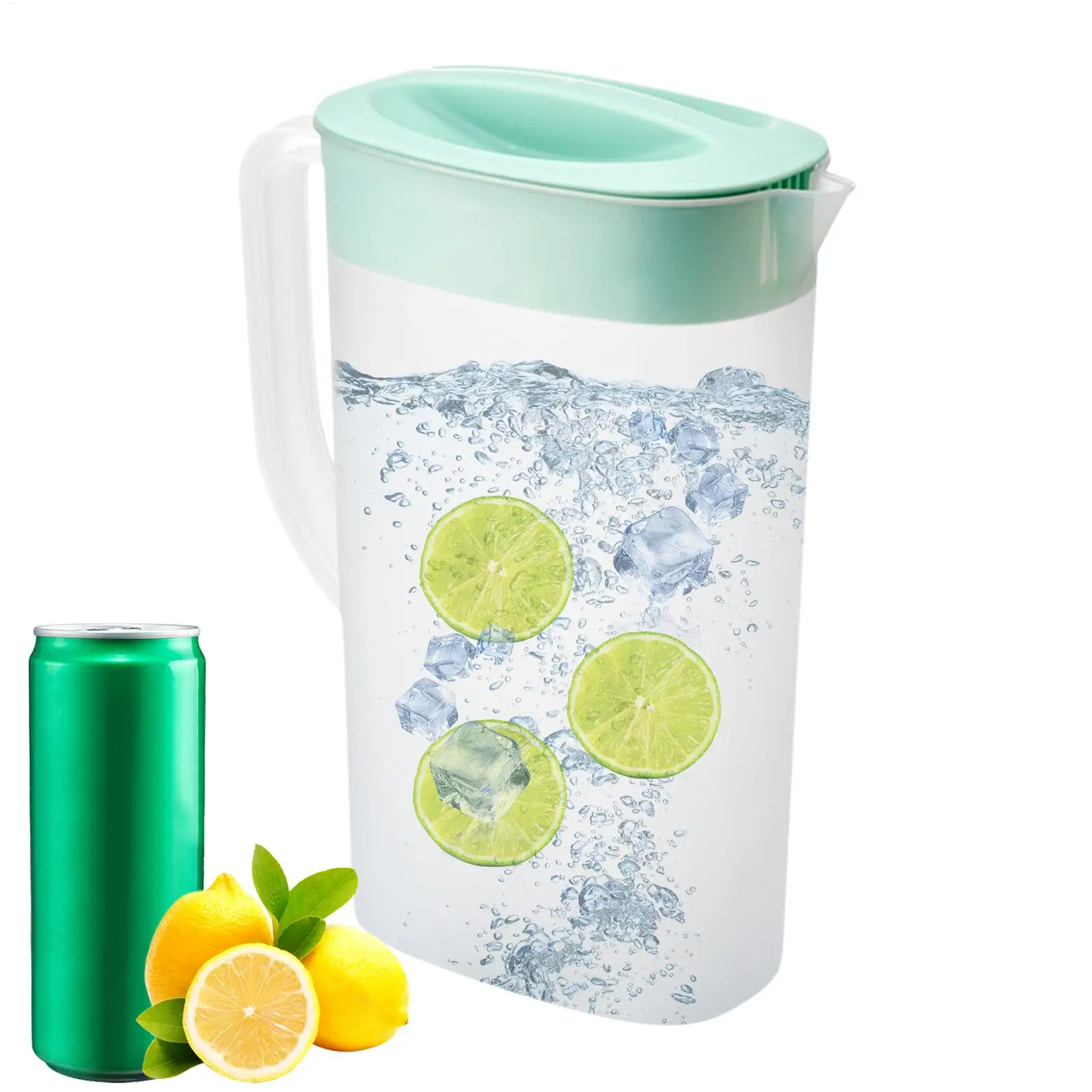 Water Pitcher With Lid 2500Ml Tea Lemonade Container Heat And Cold Resistant Fridge Jug For Soy Milk
Water Pitcher With Lid 2500Ml Tea Lemonade Container Heat And Cold Resistant Fridge Jug For Soy Milk