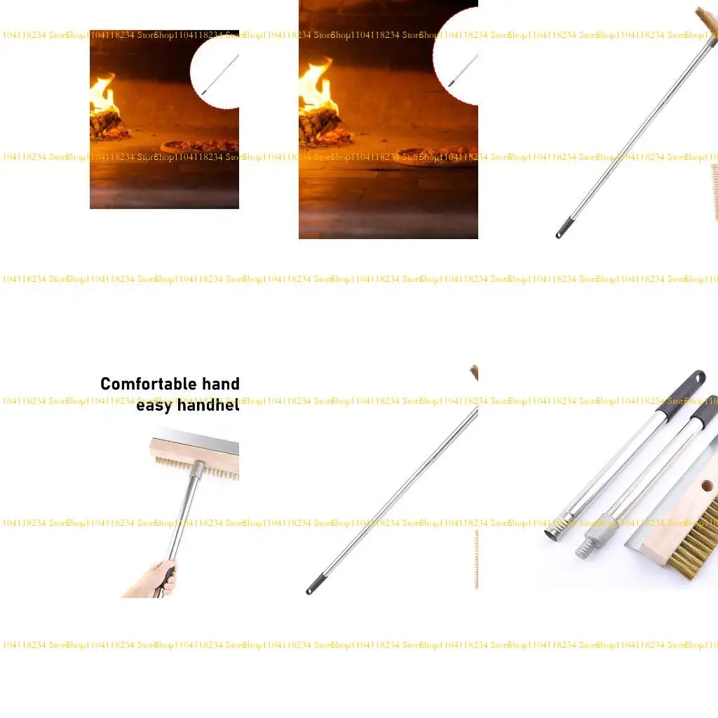 P9FB Durability Steel Pizza Oven Brush Cleaning Tool With Scraper For Easy Cleaning
P9FB Durability Steel Pizza Oven Brush Cleaning Tool With Scraper For Easy Cleaning
