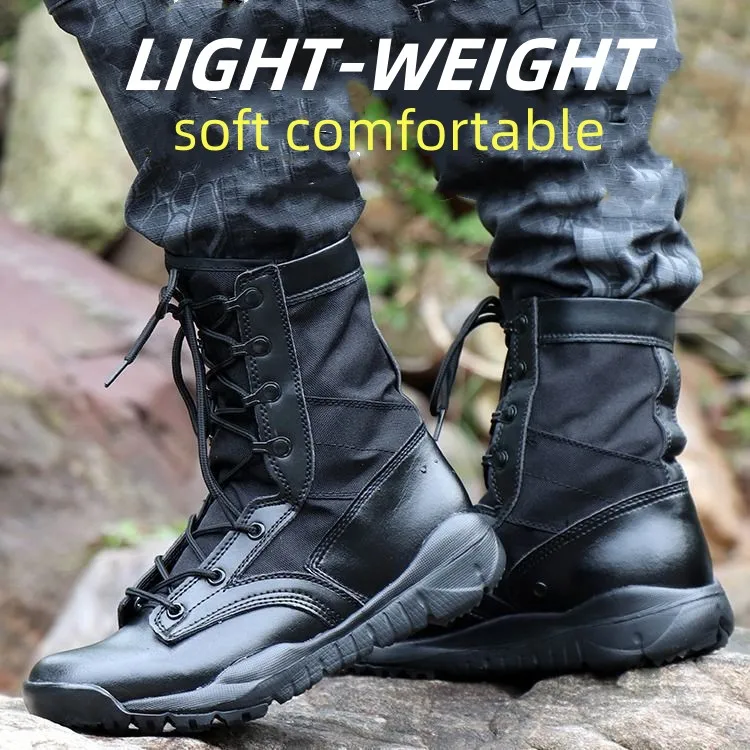 Sshooer Lightweight Boots Breathable Hole Summer Lace-up Boot Outdoor Hiking Walking Working Shoes Wear-resistant Anti-skid Shoe
Sshooer Lightweight Boots Breathable Hole Summer Lace-up Boot Outdoor Hiking Walking Working Shoes Wear-resistant Anti-skid Shoe