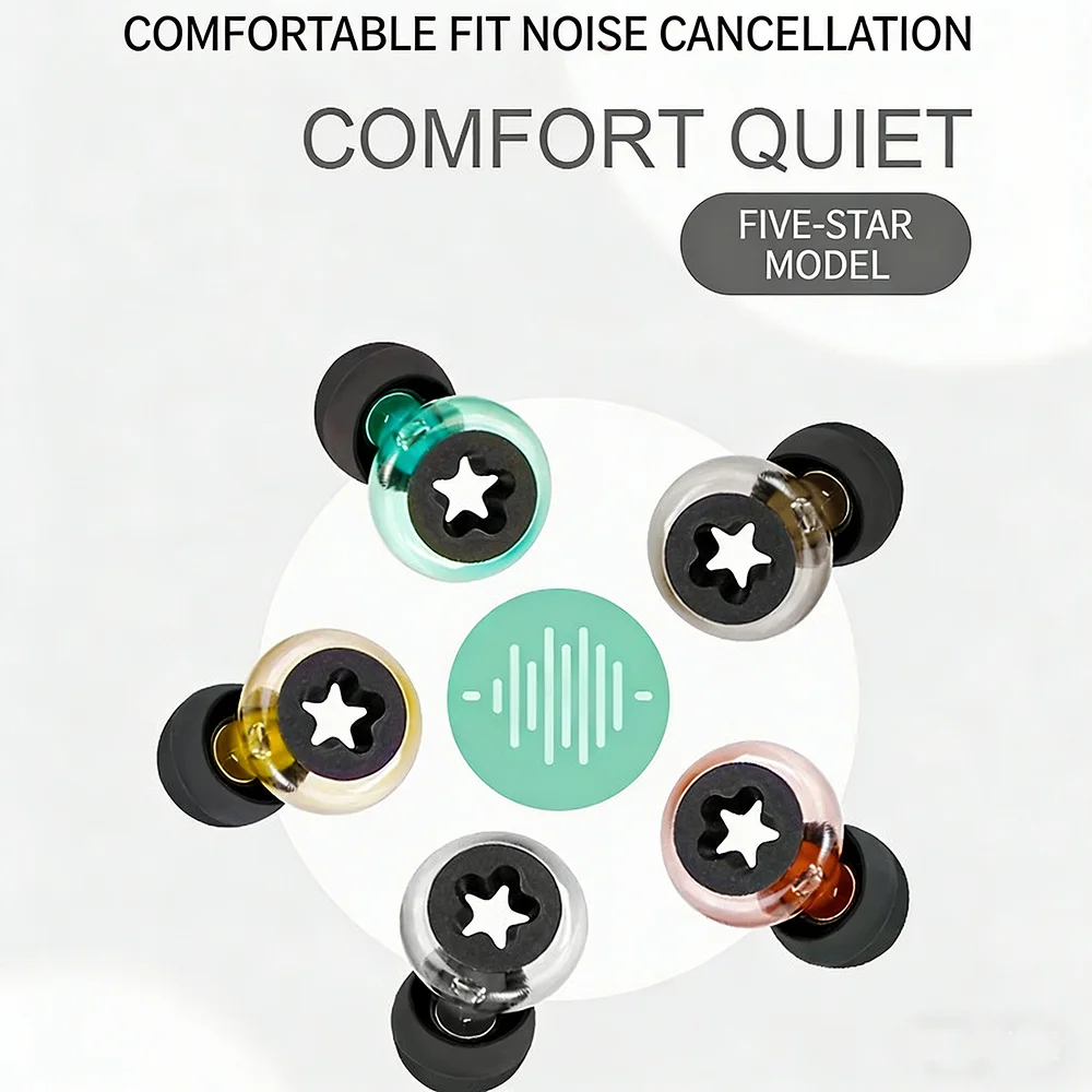 Silicone Earplugs for Swimming Sleep Noise Cancel Noise Reduction-Soundproof Reduce Disturbances -Quality loop Earplugs Supplies
Silicone Earplugs for Swimming Sleep Noise Cancel Noise Reduction-Soundproof Reduce Disturbances -Quality loop Earplugs Supplies