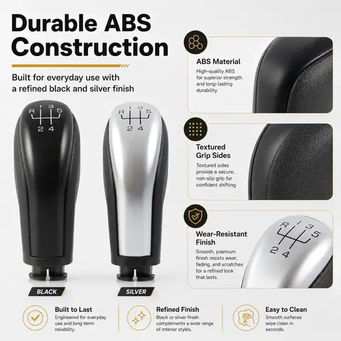 Manual Gear Shift Knob Stick Lever For Chevrolet Agile Montana Tornado 2010 2015 auto tuning car interior accessory