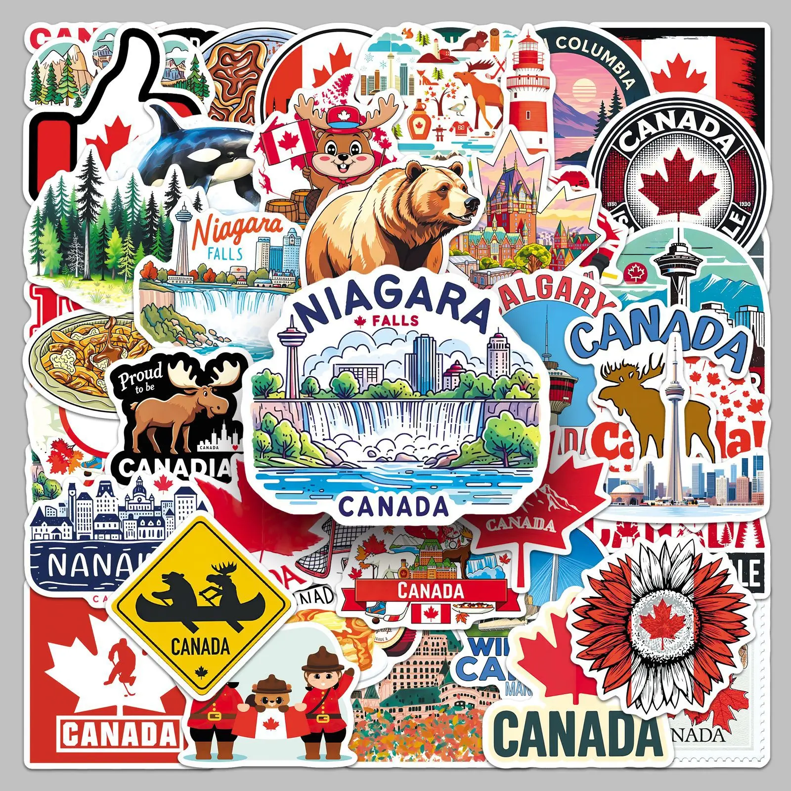 50pcs Canadian Phone Stickers Outdoor Travel Featured Landscape Graffiti Skateboard Guitar Stationery Mobile Computer Stickers
50pcs Canadian Phone Stickers Outdoor Travel Featured Landscape Graffiti Skateboard Guitar Stationery Mobile Computer Stickers