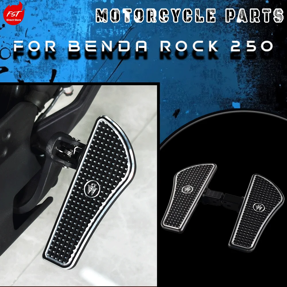 Link 1: Modified parts for Benda Rock 250, license plate bracket, footrest, gear shift lever
Link 1: Modified parts for Benda Rock 250, license plate bracket, footrest, gear shift lever
