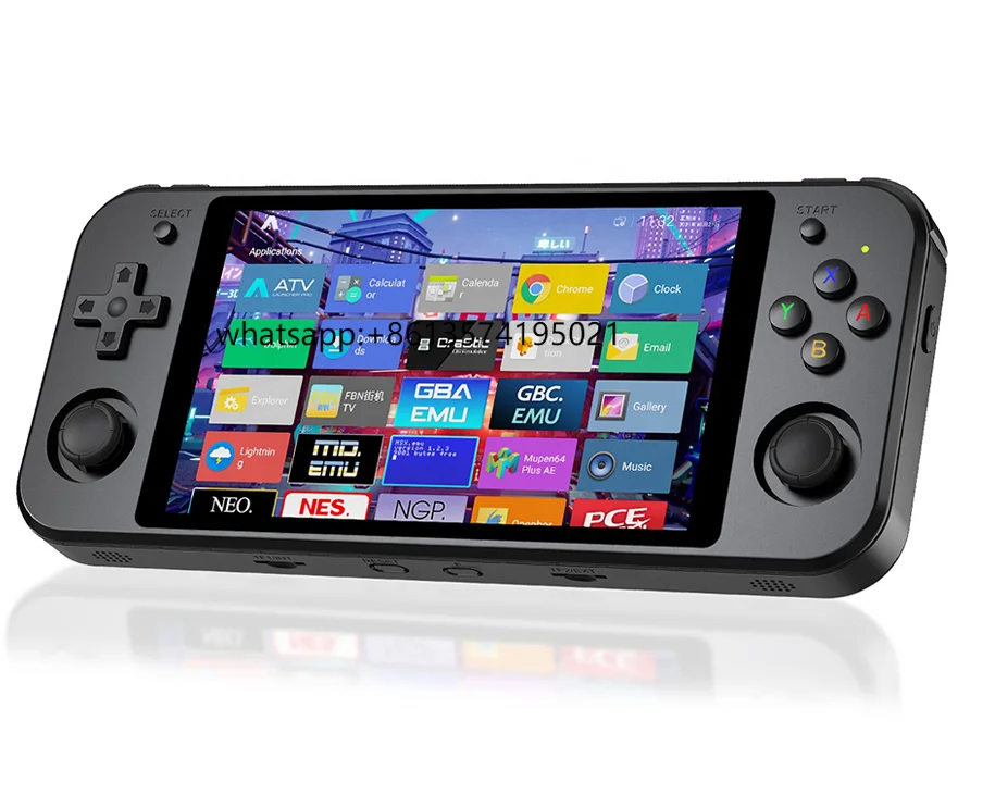 Hot Sale Rg552 Arcade Gamepad RK3399 64bit 5.36 Inch IPS Screen Download Free for PS1/PSP/N64 Pocket Gaming Simulator
Hot Sale Rg552 Arcade Gamepad RK3399 64bit 5.36 Inch IPS Screen Download Free for PS1/PSP/N64 Pocket Gaming Simulator