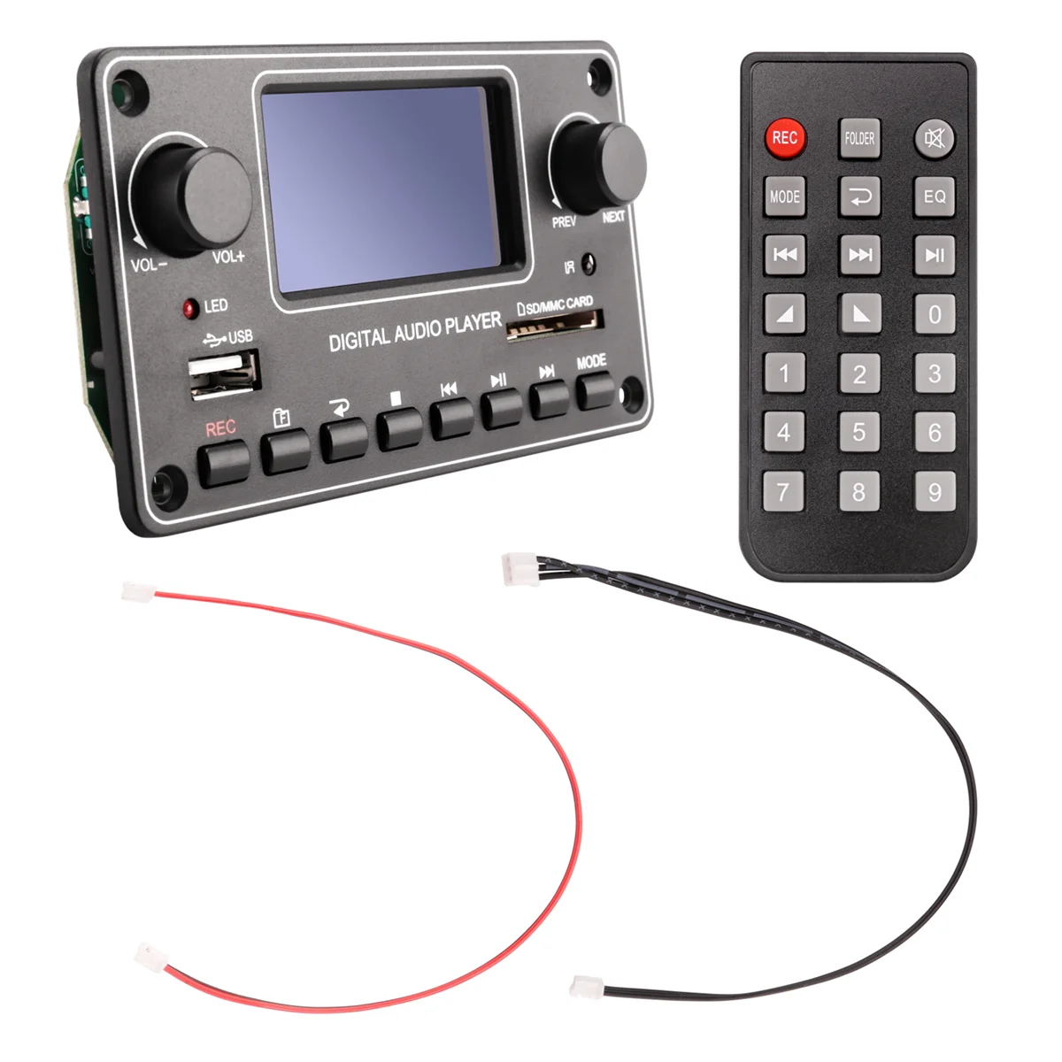 TDM157 MP3 Player Decoder Board High Quality Digital Audio Player USB SD BT Music Player Module
TDM157 MP3 Player Decoder Board High Quality Digital Audio Player USB SD BT Music Player Module