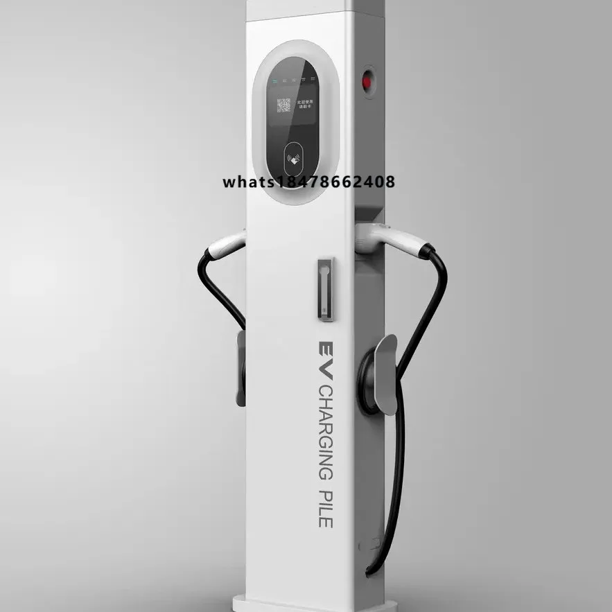 New energy vehicle dual-port 22KW type 2 DC fast charging station, white DC750V national and European standards
New energy vehicle dual-port 22KW type 2 DC fast charging station, white DC750V national and European standards