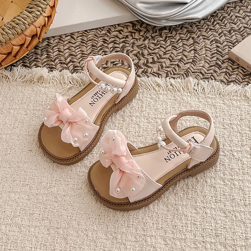 Girls Fashion Sandal Sweet Lace Bows Kids Dance Shoes Party Wedding 2026 Summer Children Princess Sandals Korean Style Versatile
Girls Fashion Sandal Sweet Lace Bows Kids Dance Shoes Party Wedding 2026 Summer Children Princess Sandals Korean Style Versatile