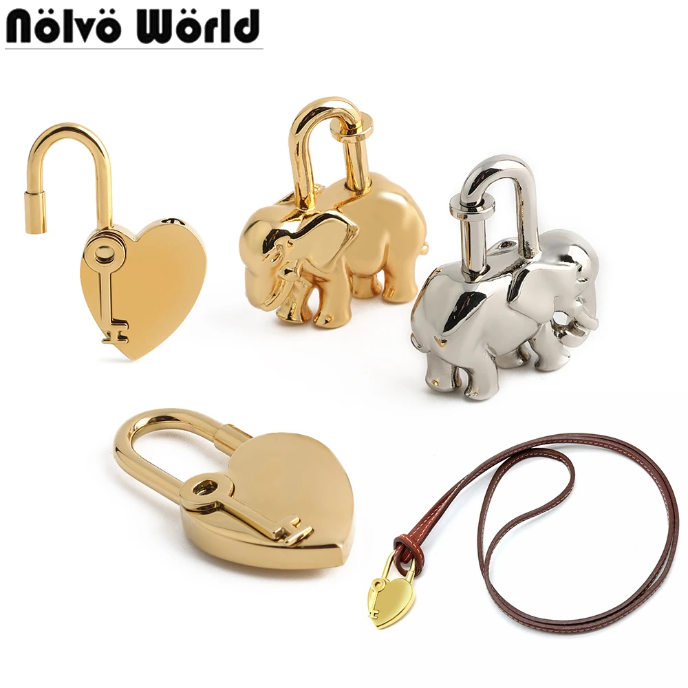 1/3/5PCS Copper Elephant/Heart Shape Open Metal High-grade Bag Charm Locks For Shoulder Necklace Lock Pendant Gift Accessories
1/3/5PCS Copper Elephant/Heart Shape Open Metal High-grade Bag Charm Locks For Shoulder Necklace Lock Pendant Gift Accessories