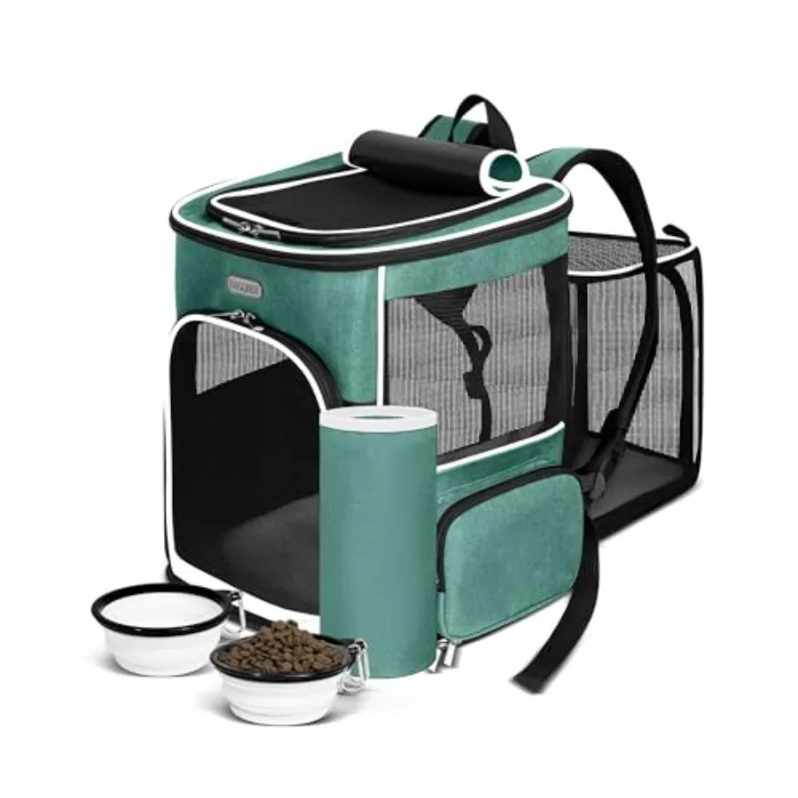 Expandable Cat Carrier Backpacks Retractable Pet Carrier Backpack for Small Dogs and Cats with Breathable Mesh Travel Bag Up to
Expandable Cat Carrier Backpacks Retractable Pet Carrier Backpack for Small Dogs and Cats with Breathable Mesh Travel Bag Up to