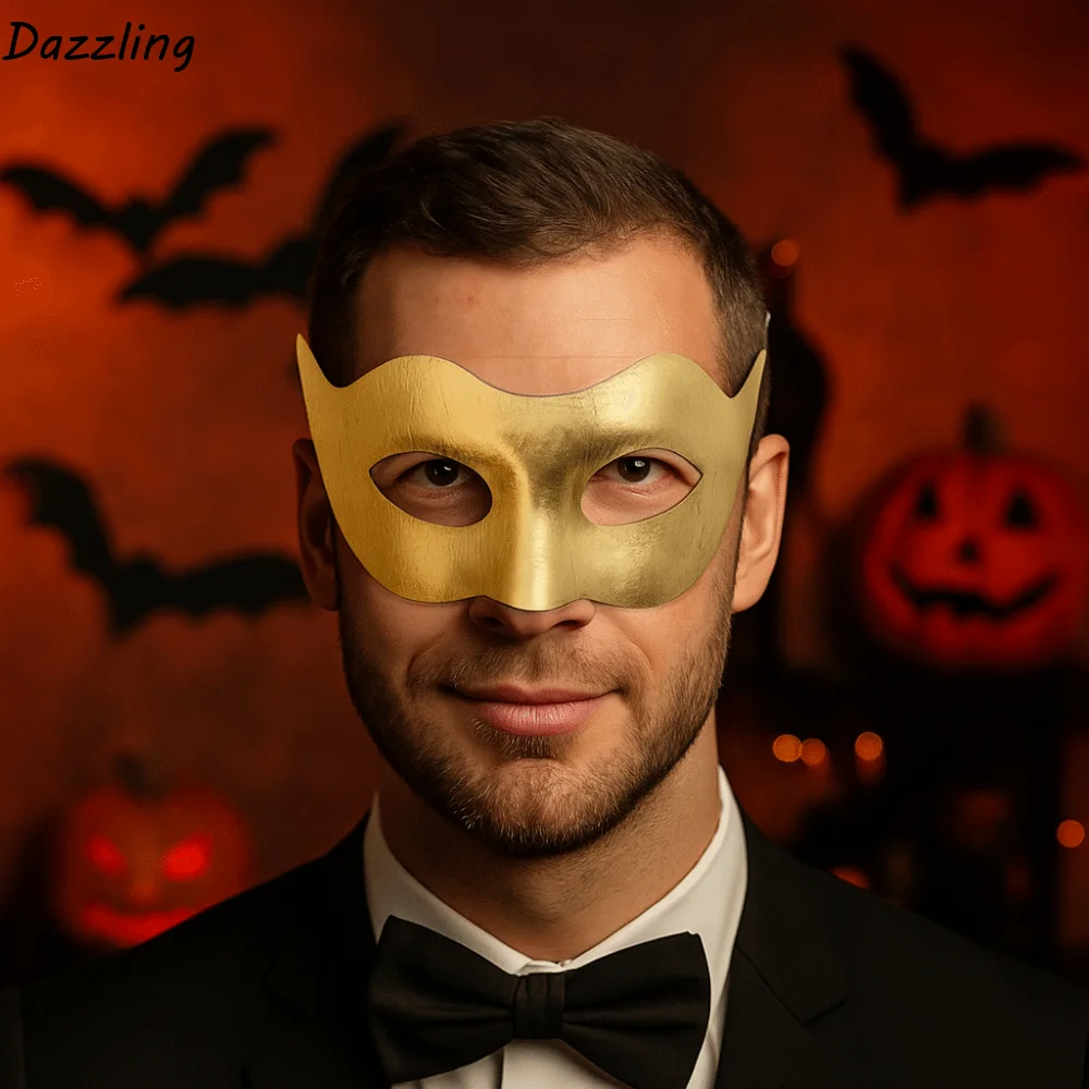 Eye Mask Plastic Halloween Masks Durable Gold Jazz Mask Venetian Masquerade Reusable Half Face Mask Carnival
Eye Mask Plastic Halloween Masks Durable Gold Jazz Mask Venetian Masquerade Reusable Half Face Mask Carnival