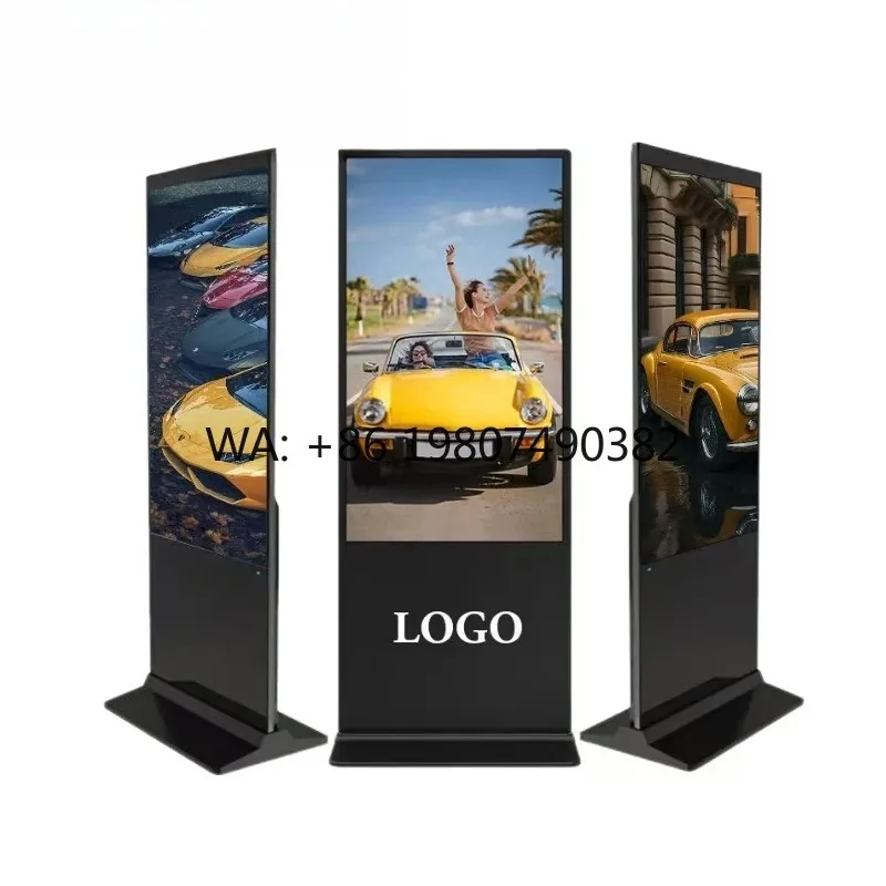 43 49 50 55 65 75 86 Inch Vertical Touch IPS LCD Floor Advertising Player NFC Function Built-in CMS Digital Signage Screen
43 49 50 55 65 75 86 Inch Vertical Touch IPS LCD Floor Advertising Player NFC Function Built-in CMS Digital Signage Screen