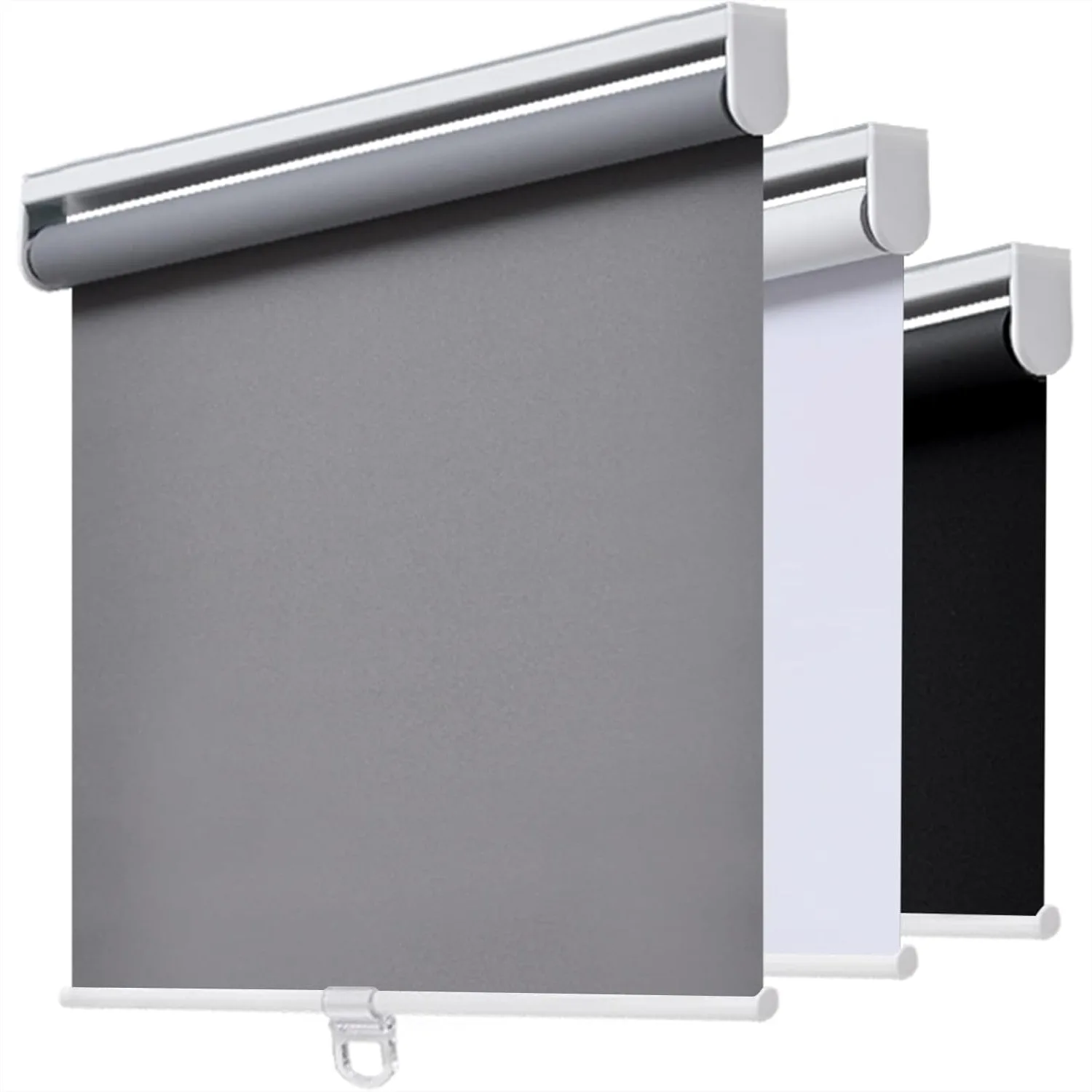 Cordless Roller Shades Blackout Blinds for Windows with Spring System, UV Protection Room Darkening Shades for Home and Office
Cordless Roller Shades Blackout Blinds for Windows with Spring System, UV Protection Room Darkening Shades for Home and Office