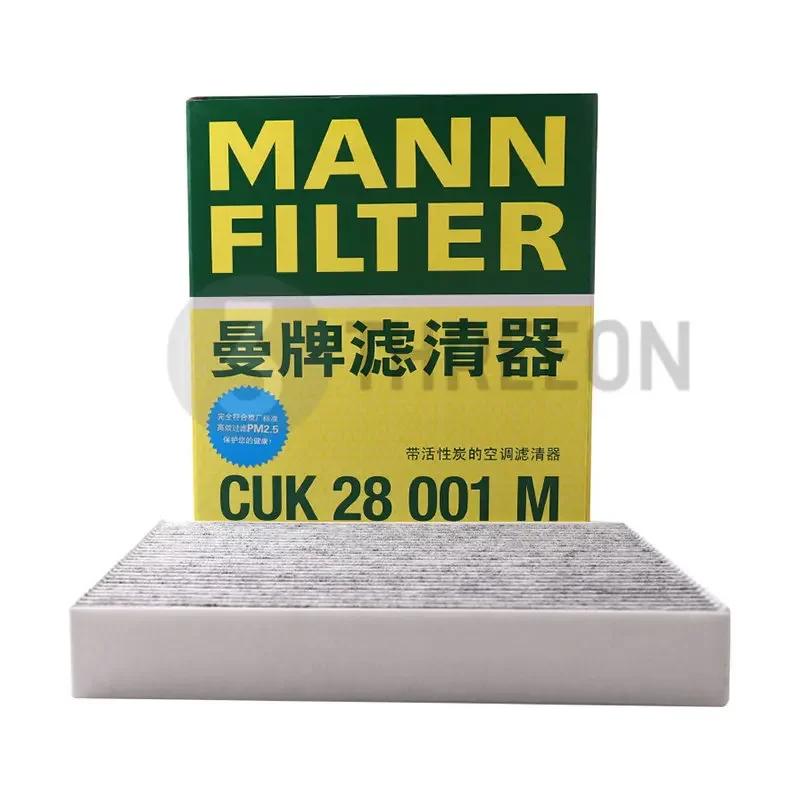 MANN FILTER CUK28001M/CU28009/CUK28009 Cabin Filter For LINCOLN NAUTILUS FORD Mondeo Hybrid 5256 078 DG9Z19N619A DG9H-18D483-BA
MANN FILTER CUK28001M/CU28009/CUK28009 Cabin Filter For LINCOLN NAUTILUS FORD Mondeo Hybrid 5256 078 DG9Z19N619A DG9H-18D483-BA
