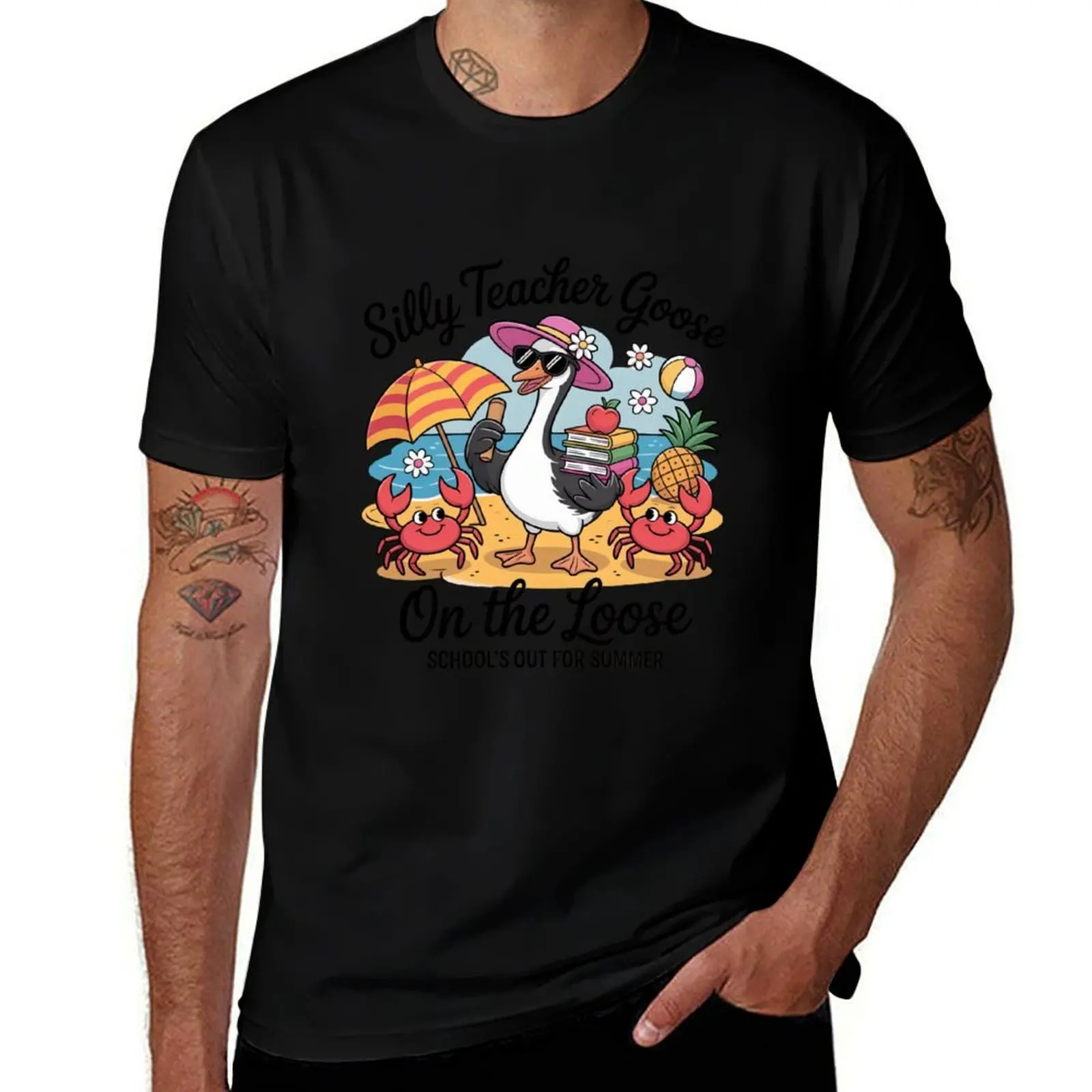 Teacher Silly Goose On The Loose School's Out For Summer Funny Meme Last Day of School T-Shirt
Teacher Silly Goose On The Loose School's Out For Summer Funny Meme Last Day of School T-Shirt