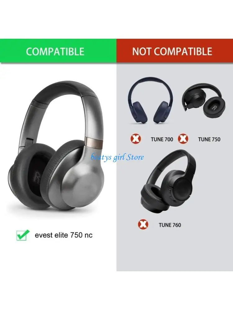 C7AB Earpads Ear Pads Muffs Cushion Repair Parts forJBL Everest750 750NC Headphone
C7AB Earpads Ear Pads Muffs Cushion Repair Parts forJBL Everest750 750NC Headphone