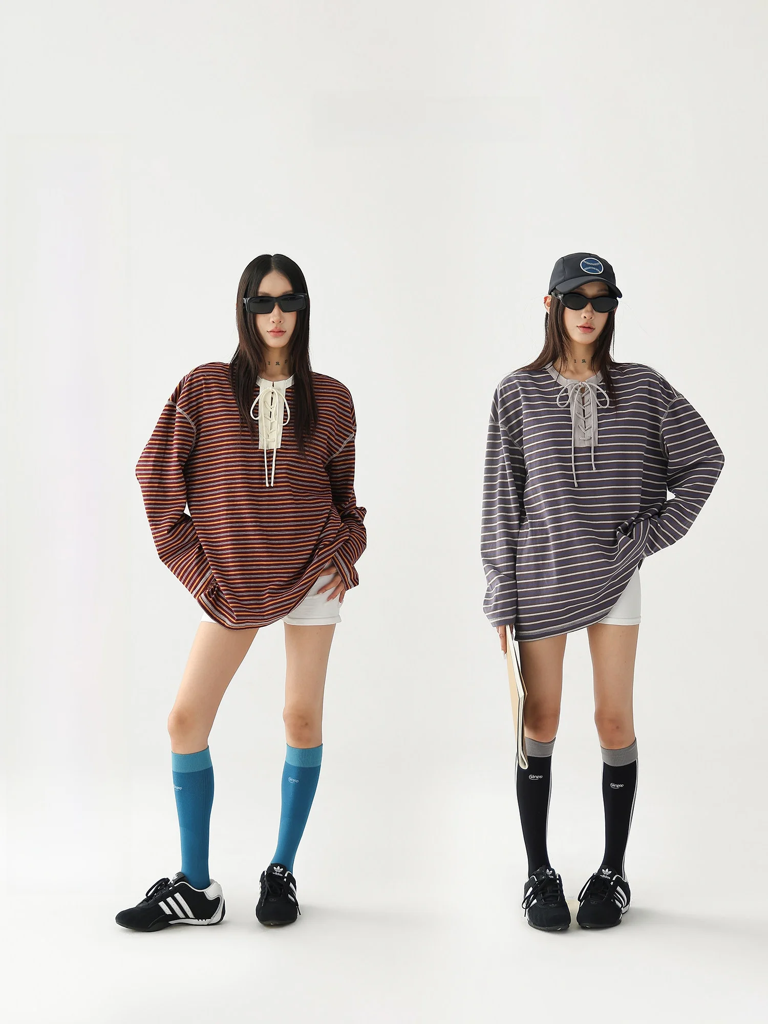 Loose Fit Striped Long Sve T-irt Women's Knitted Sunade Top round Ne Midi Length Cotton 00% UV Protection
Loose Fit Striped Long Sve T-irt Women's Knitted Sunade Top round Ne Midi Length Cotton 00% UV Protection