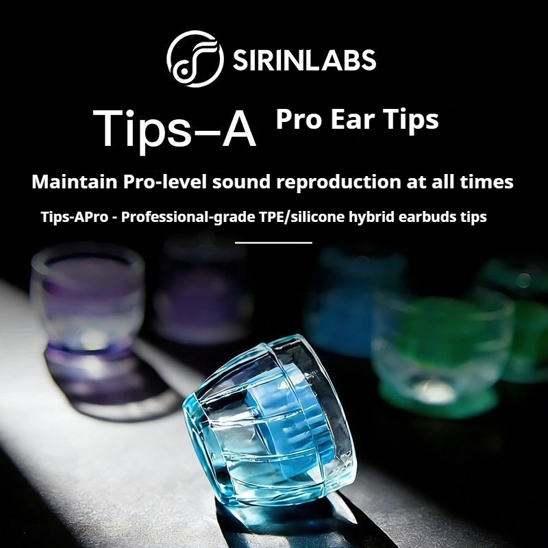Наушники SIRINLABS Tips-A Pro с проводным подключением, силиконовыми насадками и вкладышами для ушей
Наушники SIRINLABS Tips-A Pro с проводным подключением, силиконовыми насадками и вкладышами для ушей