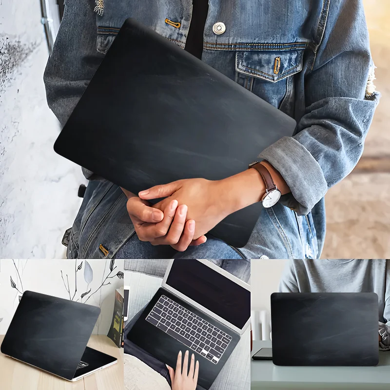 Pack of 2 Matte Black Laptop Stickers, Scratch Resistant Self-Adhesive Protective Decals - Easy to Stick and Tear, Universal
Pack of 2 Matte Black Laptop Stickers, Scratch Resistant Self-Adhesive Protective Decals - Easy to Stick and Tear, Universal