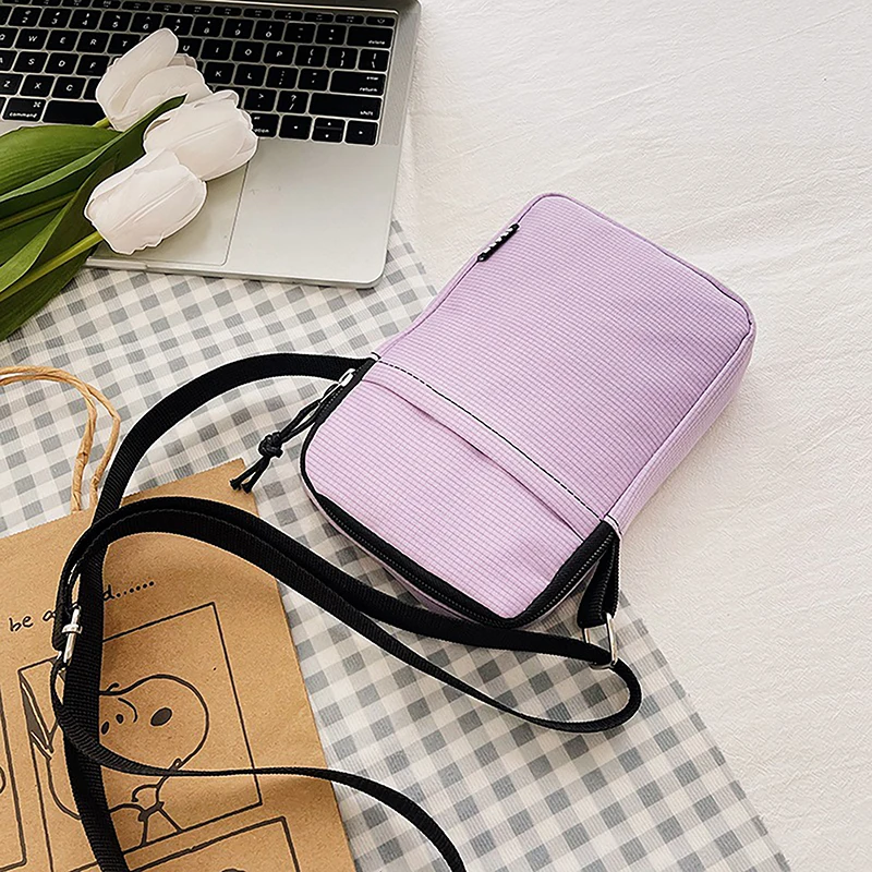 Simple Trendy Macaron Solid Color Canvas Shoulder Crossbody Bag Versatile Fashion Small Square Zero Wallet Phone Bags For Girls
Simple Trendy Macaron Solid Color Canvas Shoulder Crossbody Bag Versatile Fashion Small Square Zero Wallet Phone Bags For Girls