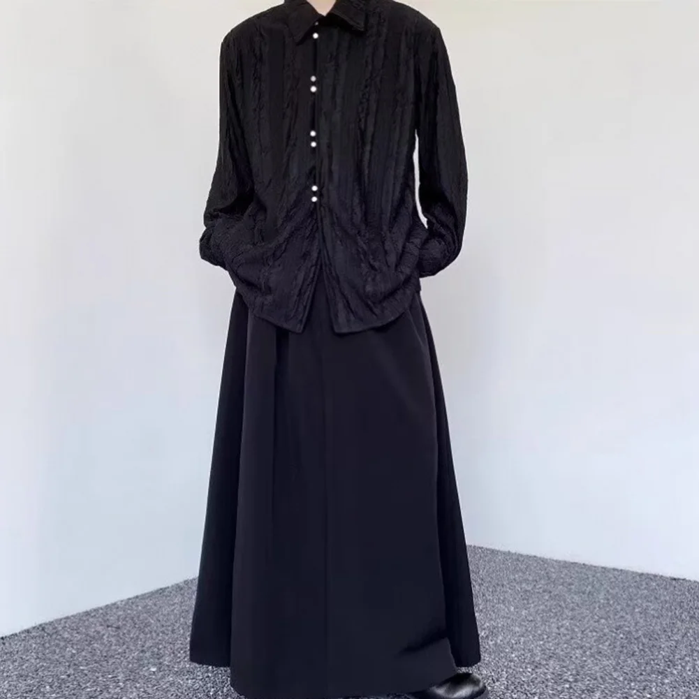 2XL Свободная модная рубашка на пуговицах Универсальная рубашка Совершенно новый сорт Легко сочетается с одеждой Рубашка с лацканами
2XL Свободная модная рубашка на пуговицах Универсальная рубашка Совершенно новый сорт Легко сочетается с одеждой Рубашка с лацканами