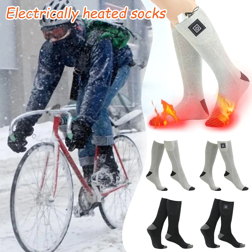 Simple Adjustables Temps Heated Cotton Socks Thermal Warm Winter Heating Sock For Outdoor Activities
Simple Adjustables Temps Heated Cotton Socks Thermal Warm Winter Heating Sock For Outdoor Activities