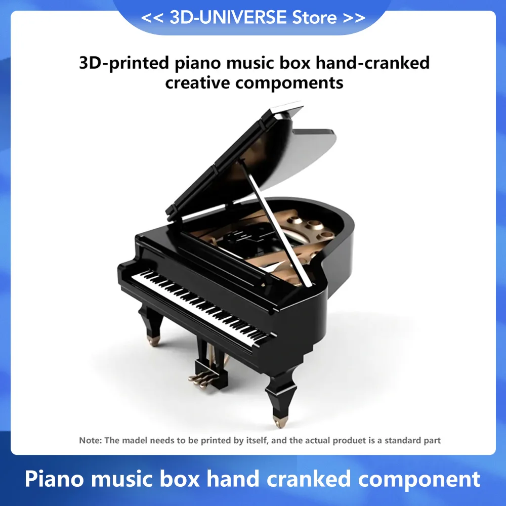 Для Bambu Lab P1/X1/A1/A1 MINI Piano Music Box Kit Комплект модели 3D-принтера
Для Bambu Lab P1/X1/A1/A1 MINI Piano Music Box Kit Комплект модели 3D-принтера