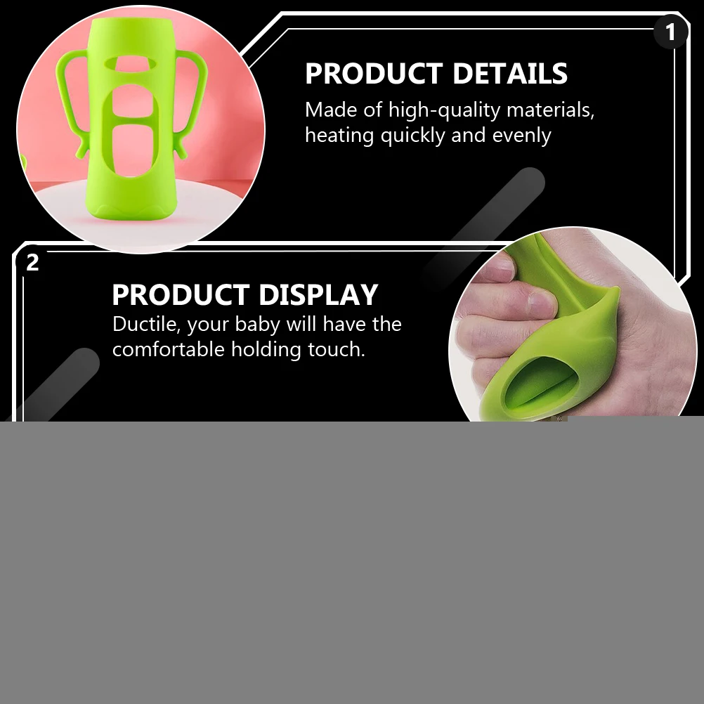 2Pcs Silicone Anti Drop Milk Protective Case Infant Cover Feeding Sleeve Infant Bottle Milk Bottle Cover Protector
2Pcs Silicone Anti Drop Milk Protective Case Infant Cover Feeding Sleeve Infant Bottle Milk Bottle Cover Protector