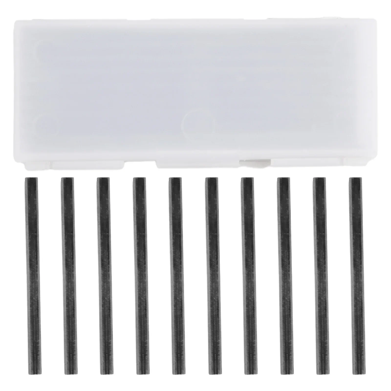 10pcs 82mm Carbide Planer Blades For Cutting Soft Hard Ply-Wood Board Power Tools Accessories Machinery Parts Manganese Steel
10pcs 82mm Carbide Planer Blades For Cutting Soft Hard Ply-Wood Board Power Tools Accessories Machinery Parts Manganese Steel