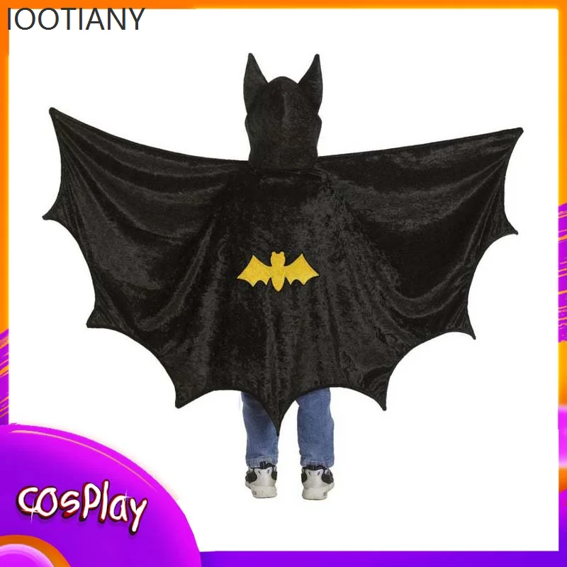 Children's Boys And Girls Bat Cape Cloak Cosplay Costume Hooded Cloak Halloween Carnival Comic Exhibition Masquerade Props Gift
Children's Boys And Girls Bat Cape Cloak Cosplay Costume Hooded Cloak Halloween Carnival Comic Exhibition Masquerade Props Gift